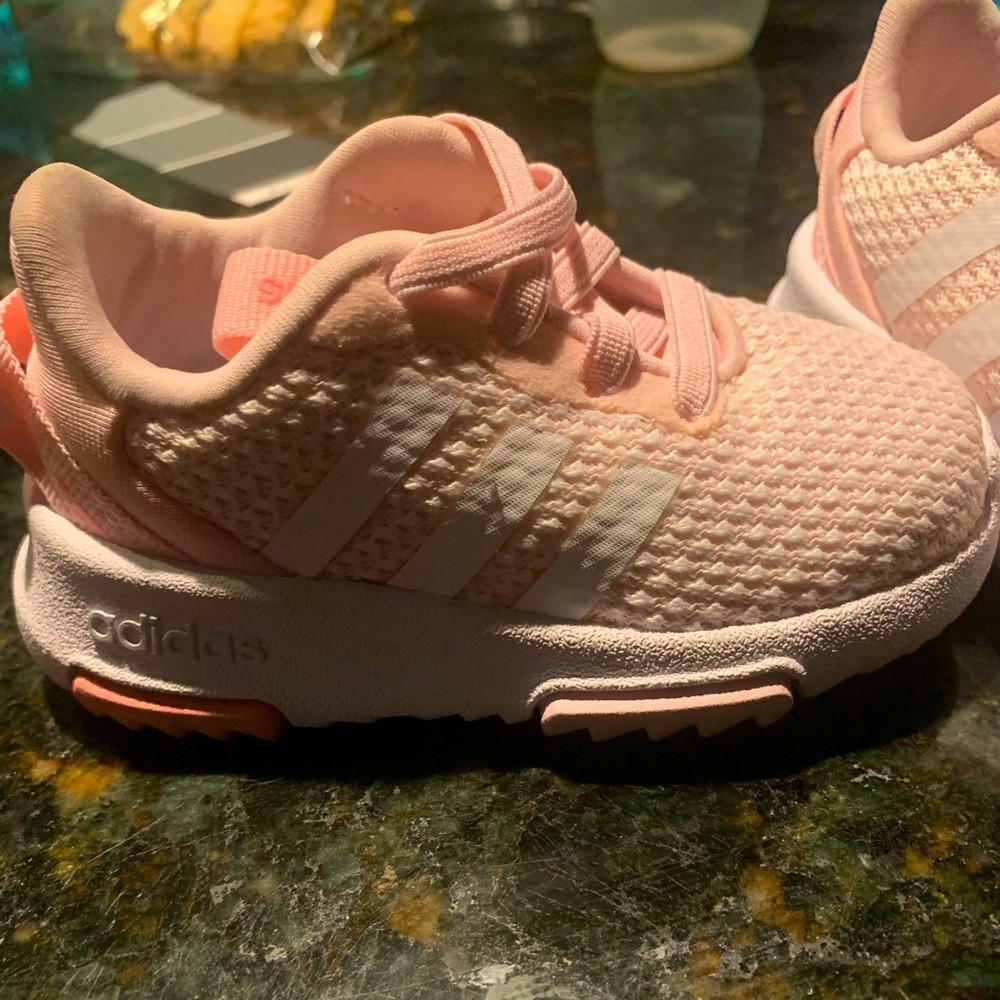 Brand new baby adidas tennis shoes toddler size 4